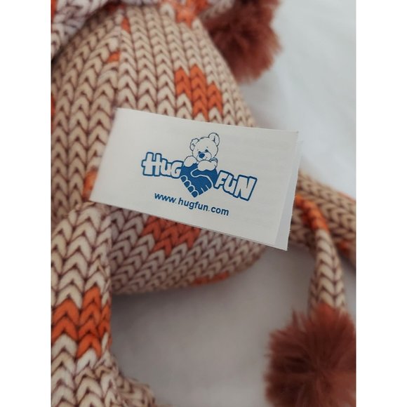 Hug Fun Plush Hanging Horse Tan Orange Brown Long Arms And Legs 16” - Picture 5 of 8